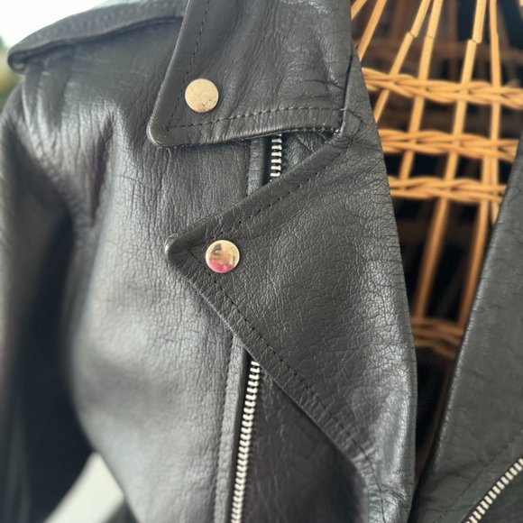 Jim Lane Leather Motorcycle Jacket size 42 - Picture 3 of 11